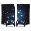 PDURMBUAB Nessuna Schiuma Nessuna Bolla Decal Skin Per PS 5 Disk Edition Console 2 Controller Vinile Cover Wraps Per PS5 Disc Version 48928