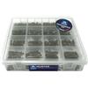 Mustad: Valigetta 670 Viti Panelvit® assortite, Testa Svasata Piana, bronzate, Lubrificate Lubex®