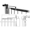 Assa Abloy 47739 Dc620G Chiudicancello, 1000 mm