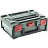 Metabo 626886000 Metabox 145 - Cassetta degli attrezzi vuota per trapano avvitatore + trapano a percussione, valigetta in ABS, senza attrezzi, impilabile, 396 x 296 x 145 mm, volume 11,2 l
