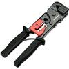 INTELLINET NETWORK SOLUTIONS Intellinet 210836 - Pinza crimpatrice per crimpatura, colore: nero/rosso, accessorio per cavi (440 g, Ampolla)