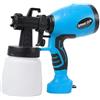 QZCX Aerografo per Verniciare, Pistola a spruzzo elettrica 1200W spruzzatore di vernice ad alta potenza spazzola for aria con rivestimento in acciaio for mobili auto ugello in rame 1.0/1.8/2.5mm