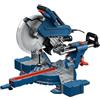 Bosch Professional Troncatrice radiale a filo GCM 340-305 D (incl. righello, morsetto, sacchetto raccoglipolvere, blocco di supporto, lama, chiave)