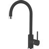 Elleci | Rubinetto cucina Granitek | CLOUD | Colore : G40 Nero