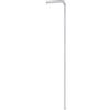 QUARKZMAN Chiave Esagonale Brugola Testa Sferica 2mm Metriche Braccio Extra Lungo Forma L Strumento Riparazione Acciaio al Cromo Vanadio per Riparazioni Domestiche, Tono Argento