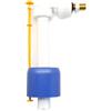 OLIVER Rubinetto a galleggiante wc per cassette di scarico in ceramica- Compact