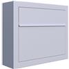 Bravios 'bravios - Posta a parete Bianco - Design Cassetta Elegance