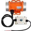 Paociuro Vibratore Elettrico per Spargisale e Sabbia e Betoniera 4000 /Min 60 W DC12V Vibratore per Calcestruzzo con In Lega di Alluminio