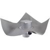 TEA Omp.Tea SET PER DOCCIA A PAVIMENTO GULLY Q CON GRIGLIA E FOGLIO TEA - Foglio 1200 x 1200 mm