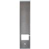 COTTALI PLACCA AVVOLGITORE INCASSO COTTALI MM 53X240 CROMO LUCIDO