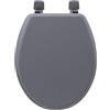 5 five simply smart 5five - Sedile per WC in Legno Laccato Grigio colorama