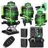 Geevorks Multifunzionale 16 linee Laser Livello 3° Funzione autolivellante Strumento di livellamento Adesivo omnidirezionale da terra e da parete con linea obliqua orizzontale verticale