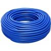 WEB world electronic business Tubo Corrugato Flessibile Elettrico 20 mm Rotolo 50 m Senza Tirafilo Blu Guaina PVC Protezione Cavi Impianti Elettrici