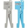 Jectse Stripper giacca fibra ottica coassiale, attrezzo spelafili spelafili, per spelatura cavo Simplex in fibra e fibra ottica 45-163 45-162 (45-162+45-163)