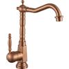 Rea - Rubinetto Da Lavabo Rame Spazzolato Bona, Alto, 1,6X2,5X28,5cm 1,6x2,5x28,5cm