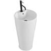 Rea - Lavabo Freestanding Blanka Lavabo Bagno 40 X 40 X 85 cm Ceramica (Bianco)