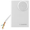 SYH&AQYE Campanello Cablato 12V, Campanello Sospeso a Parete, Volume 90 Decibel, Suonerie Chiare Campanello Porta per Tutti I Tipi di Sistemi di Controllo Accessi, 3,4 X 2,4 Pollici