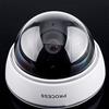 Dioche Telecamera fittizia, Sorveglianza fittizia a cupola/Telecamera di sorveglianza di sicurezza falsa con luci rosse lampeggianti a infrarossi simulate per la sicurezza domestica