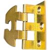 inferramenta CERNIERA ALI ZANCATE CON ASOLA COLLO ALTO | Ottone - DIMENSIONI 40X35MM - PER MOBILI ANTICHI CP44 (2)