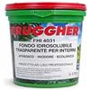 Generico Fondo Idrosolubile Trasparente per Interni FHI 4031 - Atossico, Inodore, Ecologico - Primer Base Acqua per Legno - Uso Professionale