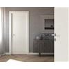 FIP Porta BIANCO 3 D matrix con telaio e mostre WATER RESISTENT (80x210 Sinistro)