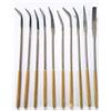 MIRSTORE LIME DIAMANTATE CURVE LUNGHEZZA 140 mm SET 10 PZ