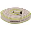 schlauchmeister 24 ... wir leiten's durc Ø 1 1/4 pollici - 32 mm, tubo piatto da 40 m, tubo da costruzione, tubo industriale | gomma sintetica, bianco con verde, 10 bar, da -20°C a +60°