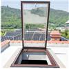 Generico Lucernario per Seminterrato, L*W 55x100cm Finestra per Lucernario per Tetto Piano, 50 60 70 80 90 100cm Finestra di Osservazione del Tetto per la Soffitta, la Sala da Sole, Marrone