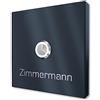 Graviers Design Placca per campanello da esterno in acciaio inox V2A con incisione di Graviers Design - Verniciatura a polvere in RAL 7016 - Pulsante campanello a LED - Made in Germany