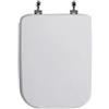 Kiamami Valentina Copri wc, Sedile Bagno in Colore Grigio per Modello Conca Ideal Standard