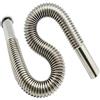 Bettying Tubo di Scarico Flessibile, Sifone per Lavandino in Acciaio Inox, Scarico per Lavabo Estensibile da 80 cm