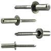 AGBERG 6,4 X 20 mm (50 pezzi) rivetti ciechi con testa piatta, impermeabili - acciaio inox VA A2 V2A - Rivetti ciechi - rivetti a molla antiruggine - DIN 7337 - ISO 16585 | AGBERG