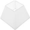 Angoily Paralume Ferro Trapezoidale da per Tavolo Lampada e da Pulire Copertura in Elegante e Facile Terra per Arredamento D'interni