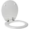 IDROTOP Copriwater dedicato per GLOBO BONSAI TERRA legno POLIESTERE pregiato cerniera inox