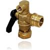 Mondo Viro Rubinetto H2O sanitario Ap-Ch Ciao BE2265 ricambio originale per caldaie Beretta Riello