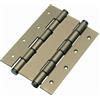 AZERODESIGN Cerniera molla a doppia azione a molla con forza regolabile misure 180 mm di alto peso massimo per cerniera 20 kg permette di spingere la porta in entrambe le direzioni (BRONCE)