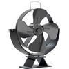 dwxnauixl Ventilatore per stufe a legna, ventilatore per caminetti, regolabile. Facile da usare, per stufe a legna e caminetti, XZ1320 4-Foglie