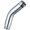 Oxxggkao Adattatore a gomito per soffione doccia a 45 gradi, in acciaio inox, finitura cromata, per docce portatili, connettori per soffione doccia portatile