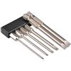 KATUR Set di punte per cacciavite a punta piatta magnetica con attacco esagonale KATUR 6 pezzi per PC, occhiali, telefono cellulare, laptop, riparazione orologi (lunghezza 75mm)