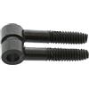 nextradeitalia 5 BLISTER BLISTER CERNIERE ANUBA 48098.12 FERRO BRUNITO (PZ.2)