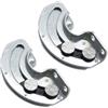 Supertool Cerniera per porta a 90 gradi, cerniera scorrevole semicircolare nascosta da 76 mm, per mobili per apparecchiature industriali, telaio armadio, diametro foro di montaggio 5 mm