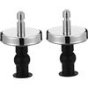 SOPOTUTU 2 pezzi Cerniere Sedile Wc in Resistente con e per Fissaggio Facile Accessori per Copriwater Sostituzione Rapida e