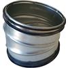 Intelmann Wick Elf alz tubo a gomito DN: 80 100 125 140 150 160 180 200 con guarnizione 15 °/30 °, Acciaio zincato pressato per Wick Elf alz tubo, Argento