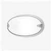 Prisma chip ovale 30 - Applique chip ovale 30 e27 nero