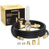 bestarc Argon CO2 - Regolatore di gas con tubo flessibile per gas da 8,2 m per saldatura MIG TIG
