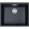 Franke SID 110-50 125.0331.034 Lavello Sottopiano Sirius Tectonite, Nero