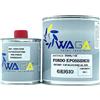 WAGA PAINT S.R.L. Primer Fondo Epossidico Grigio 1KG con Catalizzatore 200ML per Alluminio, Acciaio Inox, Leghe - Waga Paint Tecniques
