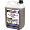 LEVEL PLUS 5 L di Additivo per Beton Plastificante Fließmittel Agente Verflüssiger per Estrich e Betonfließmittel RM38