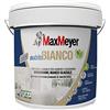 MAXMEYER Pittura per interni Lavabile A+ e priva di formaldeide, formula sbiancante, Subitobianco A+ BIANCO 10 L
