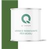 Q-COVER Vernice per mobili semi-opaca, colore: Verde prato RAL 6010, 2,5 L, colore legno per interni | coprente, a base d'acqua, antigraffio, per cucine, armadi, tavoli, giardino